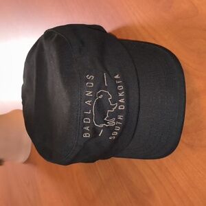 Badlands South Dakota Embroidered Logo Letters Strapback Hat Cap OS New